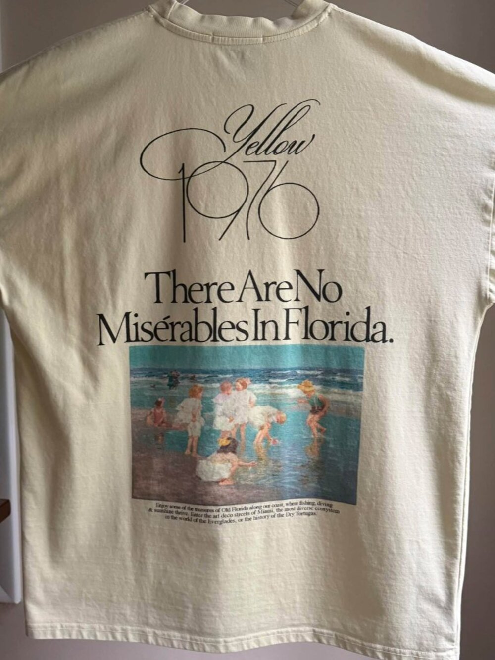 Yellow the Label L unisex NWOT. Holiday at Sea collection, limited edition. - Picture 4 of 4